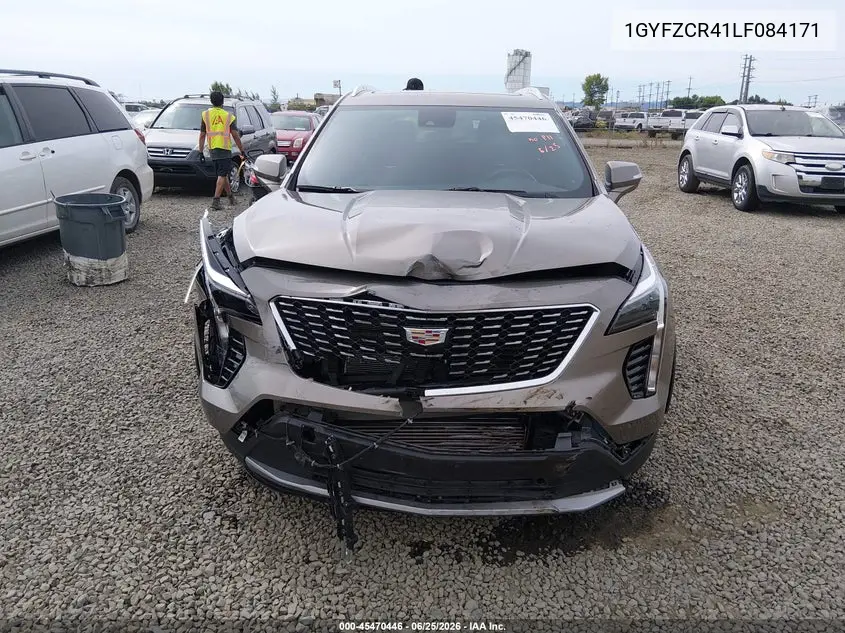 2020 Cadillac Xt4 Fwd Premium Luxury VIN: 1GYFZCR41LF084171 Lot: 45470446