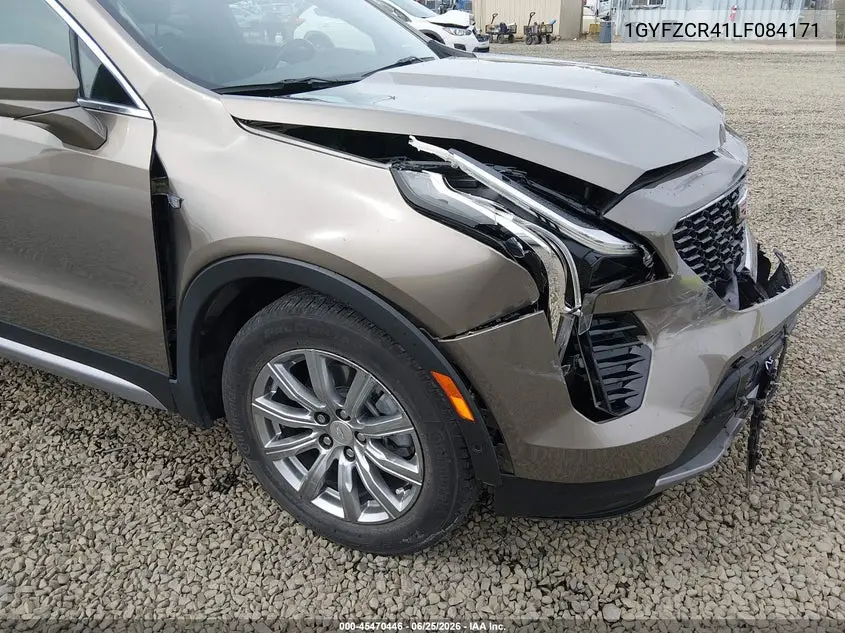 2020 Cadillac Xt4 Fwd Premium Luxury VIN: 1GYFZCR41LF084171 Lot: 45470446