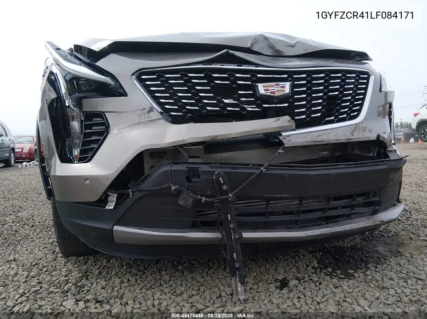 2020 Cadillac Xt4 Fwd Premium Luxury VIN: 1GYFZCR41LF084171 Lot: 45470446