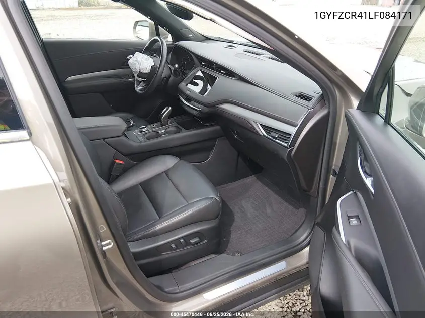 2020 Cadillac Xt4 Fwd Premium Luxury VIN: 1GYFZCR41LF084171 Lot: 45470446