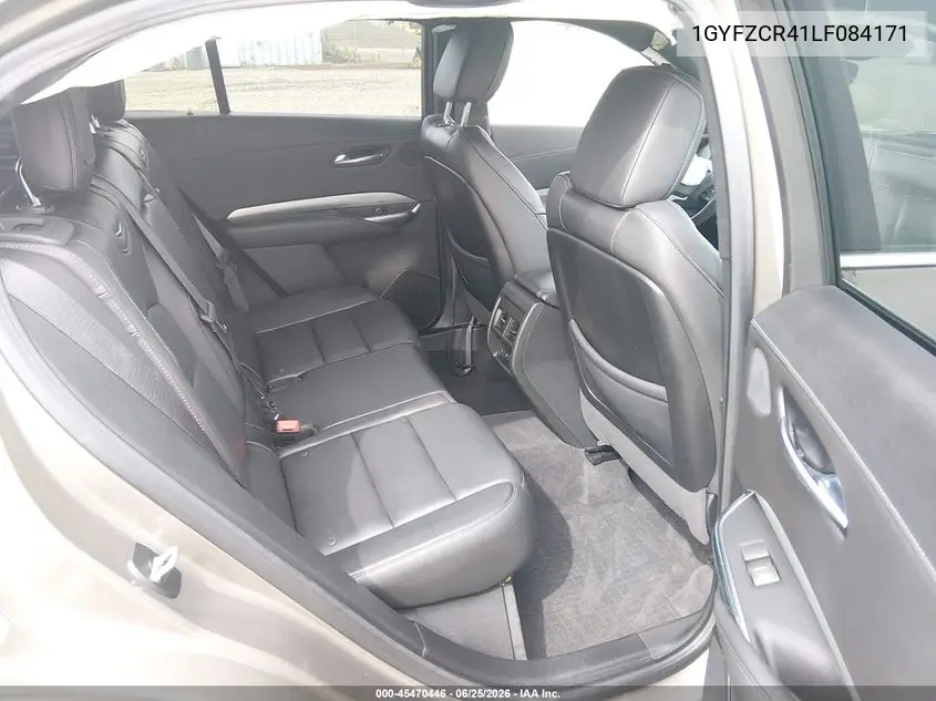 2020 Cadillac Xt4 Fwd Premium Luxury VIN: 1GYFZCR41LF084171 Lot: 45470446