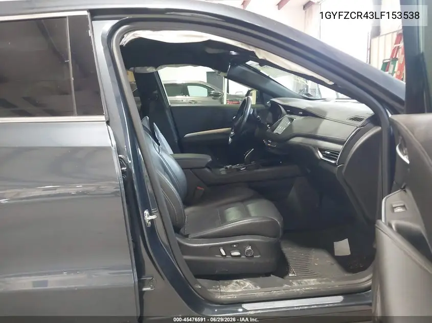 2020 Cadillac Xt4 Fwd Premium Luxury VIN: 1GYFZCR43LF153538 Lot: 45476591