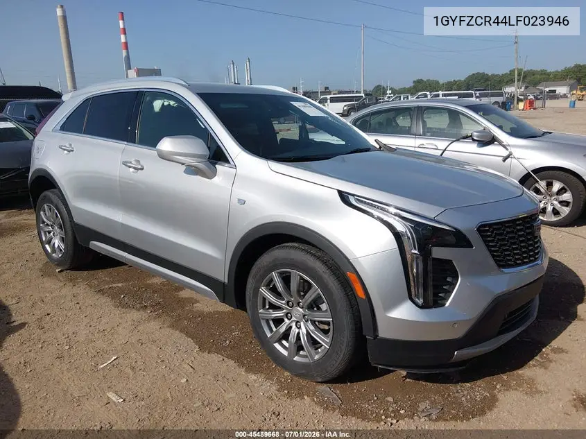 2020 Cadillac Xt4 Fwd Premium Luxury VIN: 1GYFZCR44LF023946 Lot: 45489668