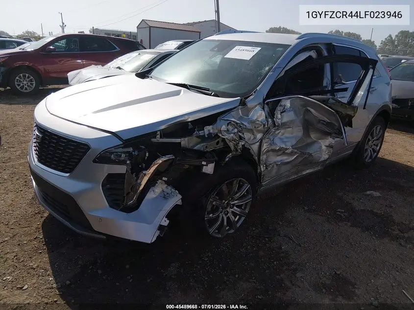 2020 Cadillac Xt4 Fwd Premium Luxury VIN: 1GYFZCR44LF023946 Lot: 45489668