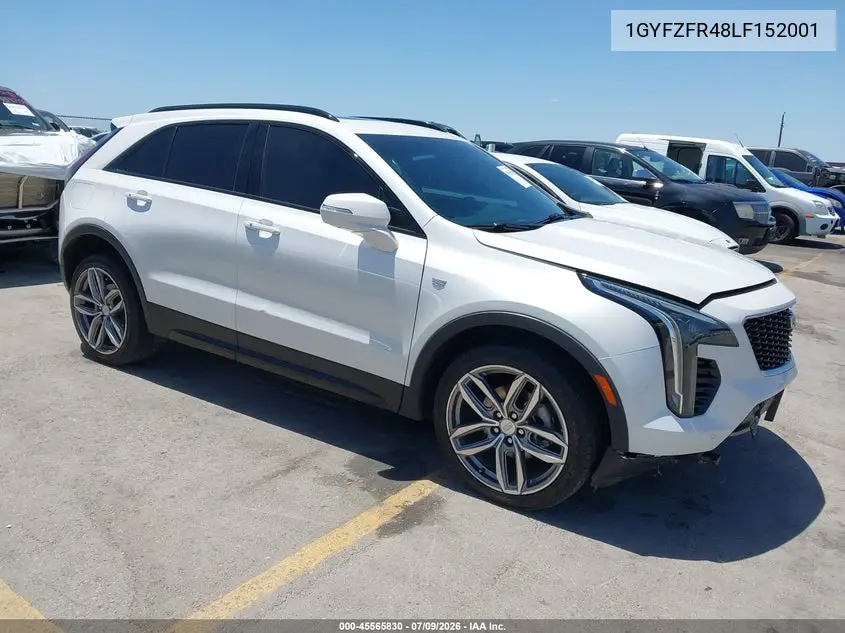 2020 Cadillac Xt4 Awd Sport VIN: 1GYFZFR48LF152001 Lot: 45565830