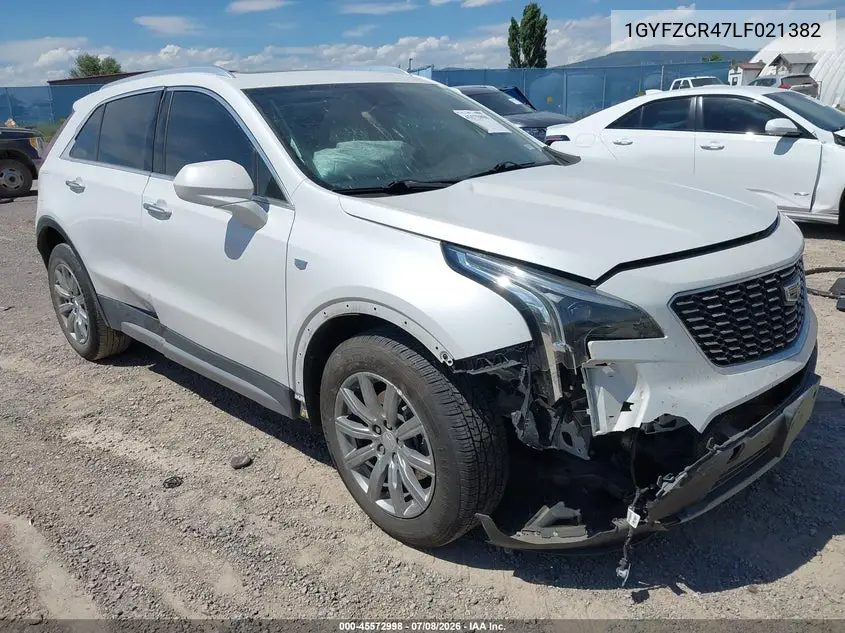 2020 Cadillac Xt4 Fwd Premium Luxury VIN: 1GYFZCR47LF021382 Lot: 45572998