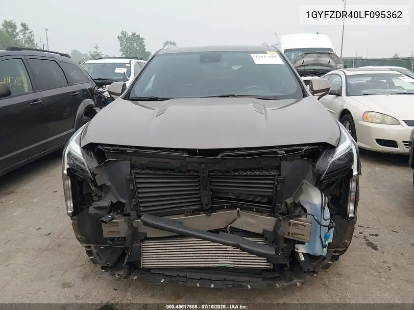 2020 Cadillac Xt4 Awd Premium Luxury VIN: 1GYFZDR40LF095362 Lot: 45617655