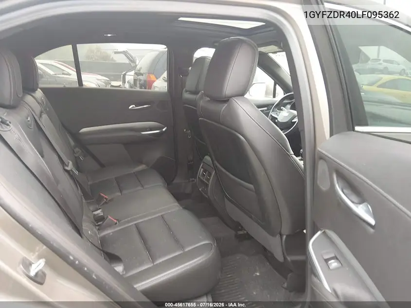 2020 Cadillac Xt4 Awd Premium Luxury VIN: 1GYFZDR40LF095362 Lot: 45617655
