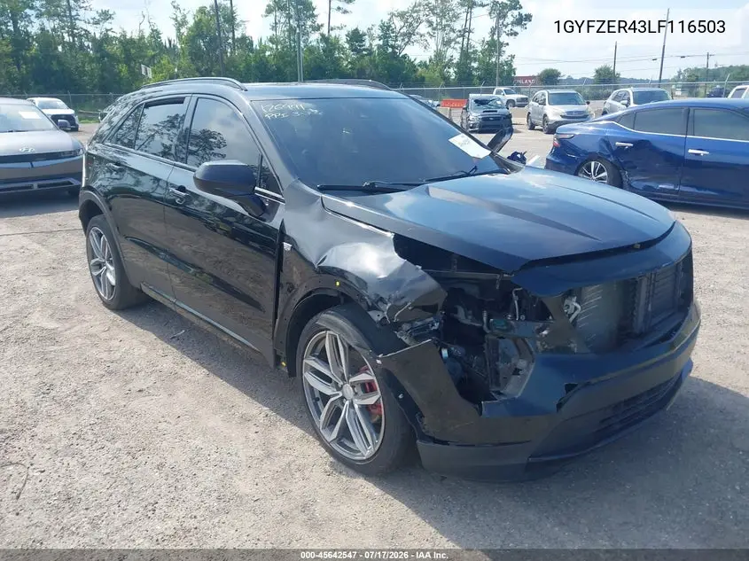 2020 Cadillac Xt4 Fwd Sport VIN: 1GYFZER43LF116503 Lot: 45642547