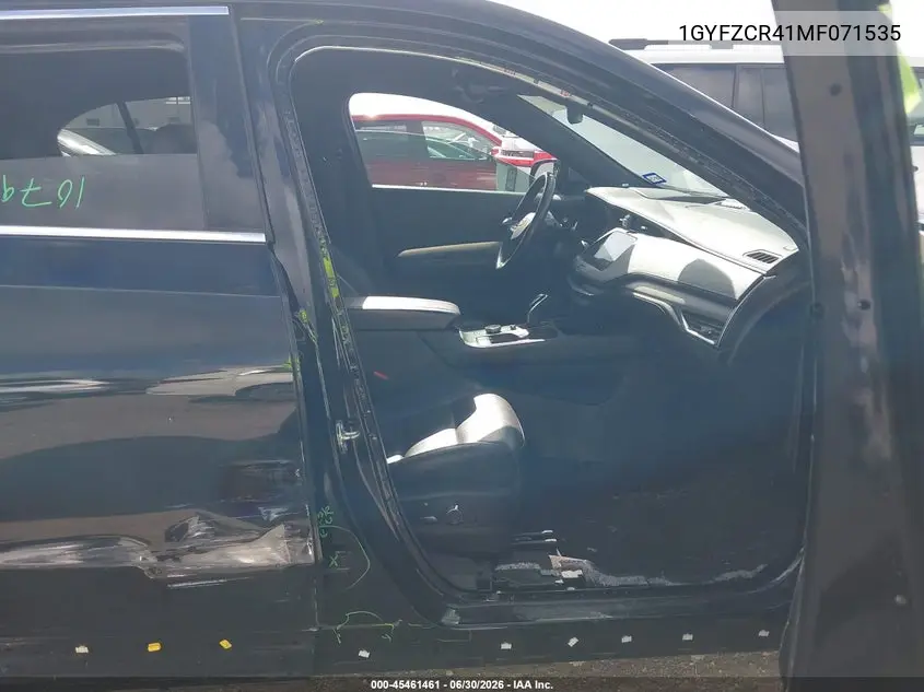 2021 Cadillac Xt4 Fwd Premium Luxury VIN: 1GYFZCR41MF071535 Lot: 45461461