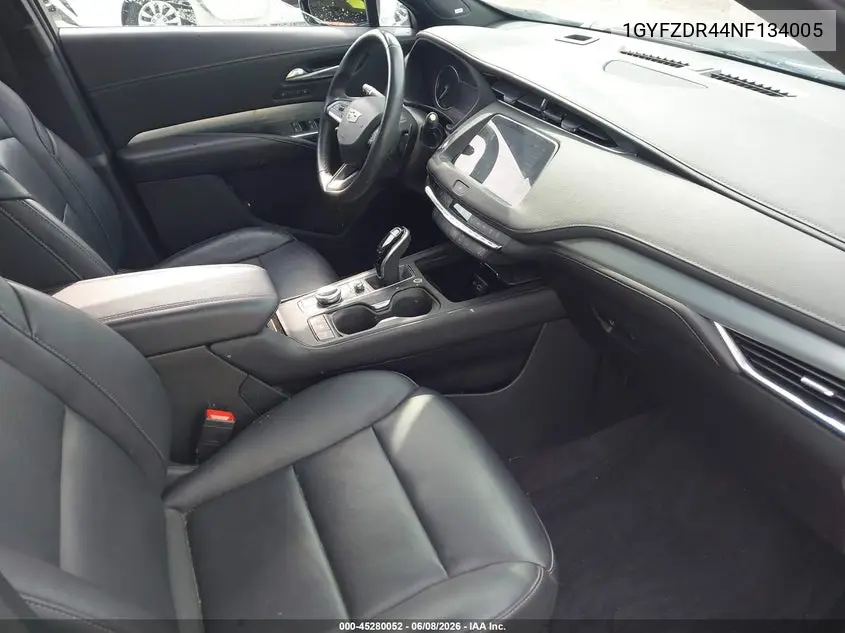 2022 Cadillac Xt4 Awd Premium Luxury VIN: 1GYFZDR44NF134005 Lot: 45280052