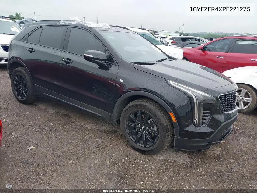 2023 Cadillac Xt4 Awd Sport VIN: 1GYFZFR4XPF221275 Lot: 45171453