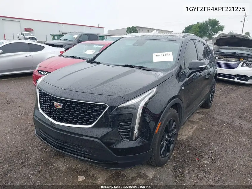 2023 Cadillac Xt4 Awd Sport VIN: 1GYFZFR4XPF221275 Lot: 45171453