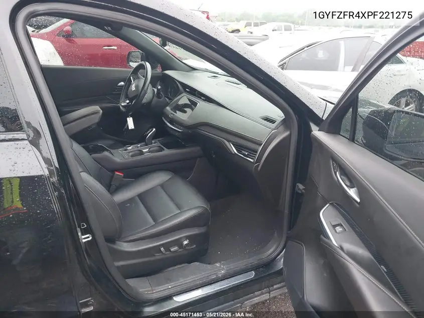 2023 Cadillac Xt4 Awd Sport VIN: 1GYFZFR4XPF221275 Lot: 45171453