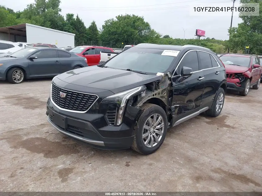 2023 Cadillac Xt4 Awd Premium Luxury VIN: 1GYFZDR41PF160208 Lot: 45297613