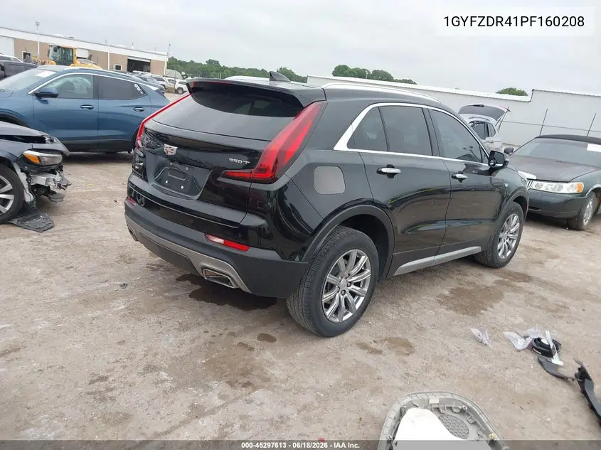 2023 Cadillac Xt4 Awd Premium Luxury VIN: 1GYFZDR41PF160208 Lot: 45297613