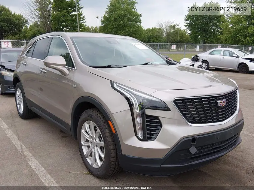 2023 Cadillac Xt4 Awd Luxury VIN: 1GYFZBR46PF219659 Lot: 45339526