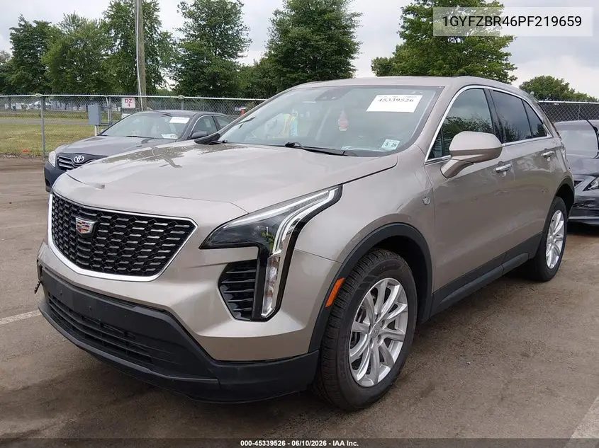 2023 Cadillac Xt4 Awd Luxury VIN: 1GYFZBR46PF219659 Lot: 45339526