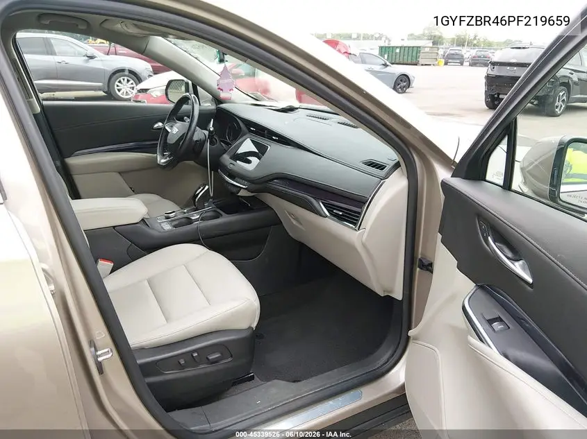 2023 Cadillac Xt4 Awd Luxury VIN: 1GYFZBR46PF219659 Lot: 45339526