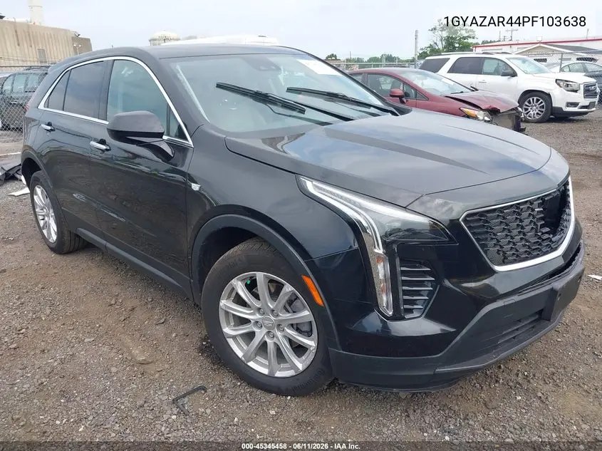 2023 Cadillac Xt4 Fwd Luxury VIN: 1GYAZAR44PF103638 Lot: 45345458