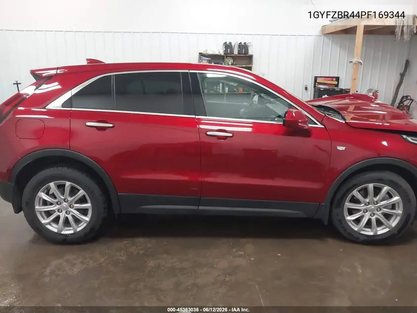 2023 Cadillac Xt4 Awd Luxury VIN: 1GYFZBR44PF169344 Lot: 45363036