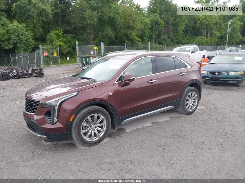 2023 Cadillac Xt4 Awd Premium Luxury VIN: 1GYFZDR42PF101085 Lot: 45391798