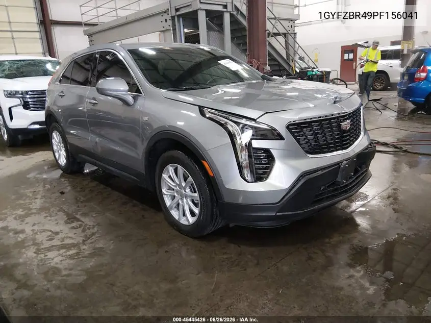 2023 Cadillac Xt4 Awd Luxury VIN: 1GYFZBR49PF156041 Lot: 45445426