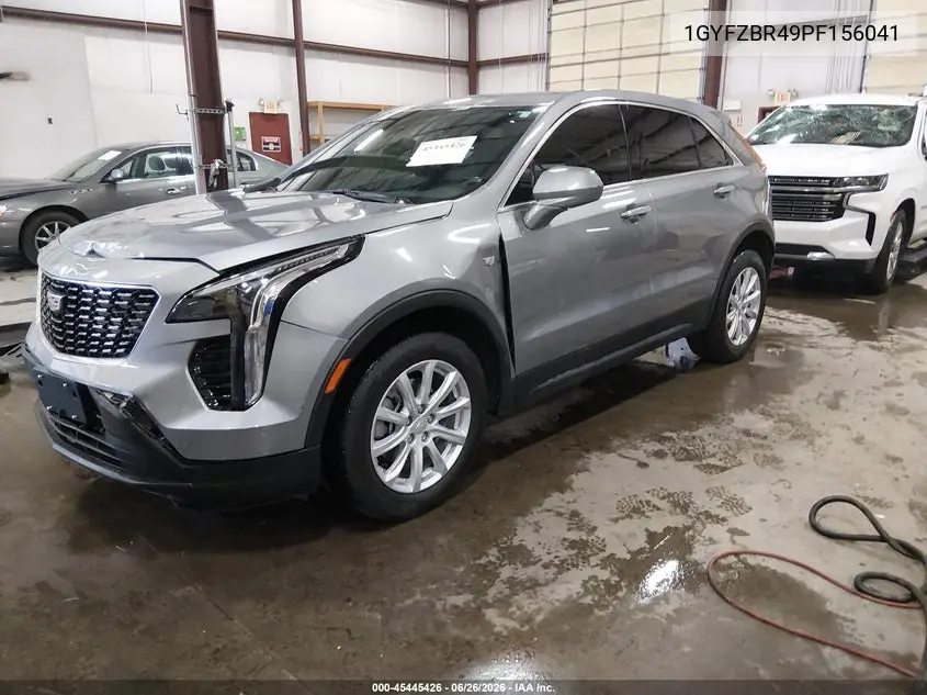 2023 Cadillac Xt4 Awd Luxury VIN: 1GYFZBR49PF156041 Lot: 45445426