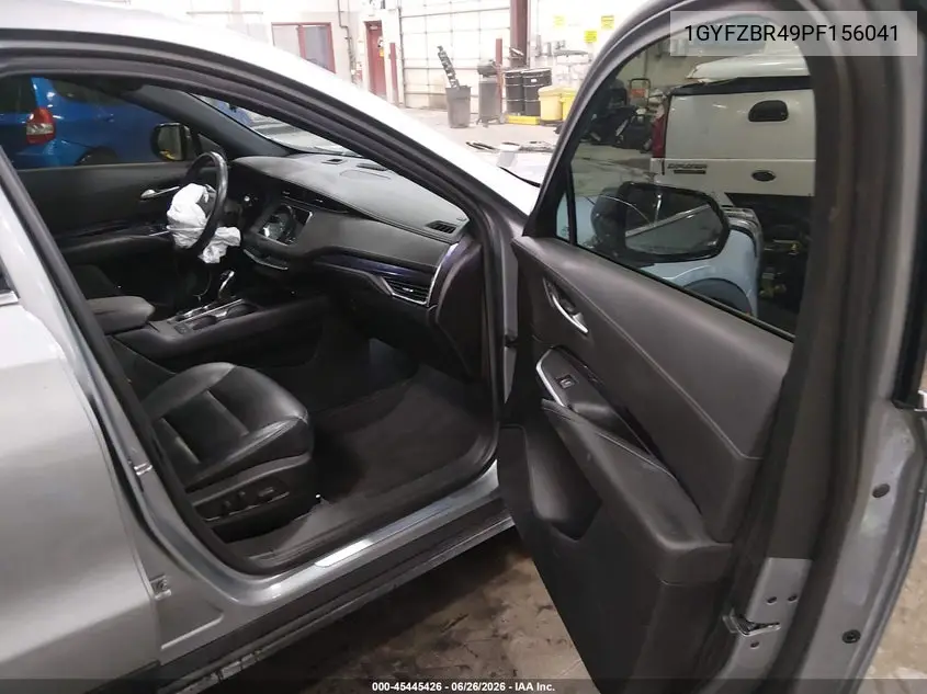 2023 Cadillac Xt4 Awd Luxury VIN: 1GYFZBR49PF156041 Lot: 45445426