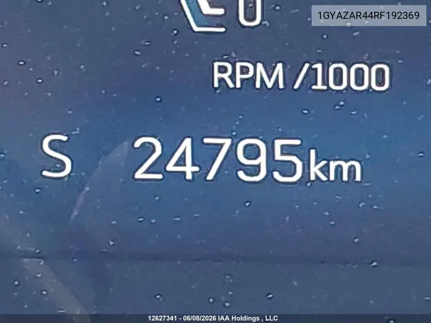 2024 Cadillac Xt4 Luxury VIN: 1GYAZAR44RF192369 Lot: 12627341