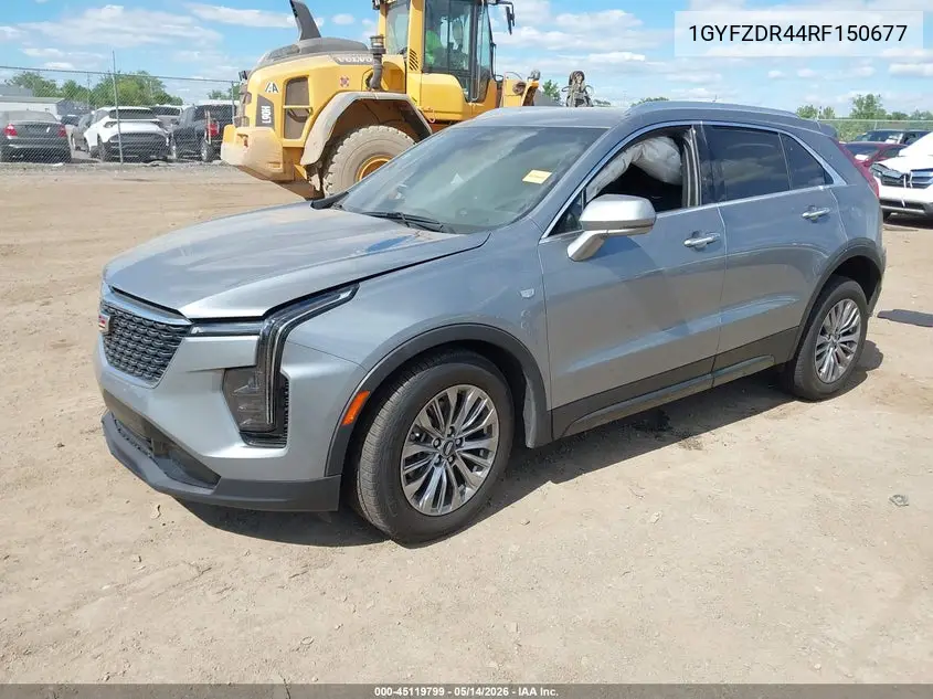 2024 Cadillac Xt4 Awd Premium Luxury VIN: 1GYFZDR44RF150677 Lot: 45119799