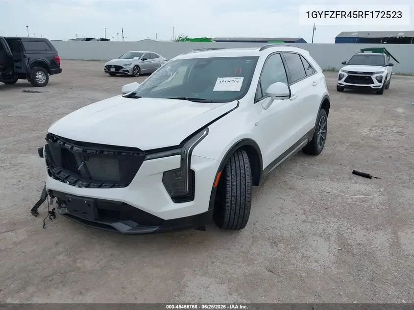 2024 Cadillac Xt4 Awd Sport VIN: 1GYFZFR45RF172523 Lot: 45456766