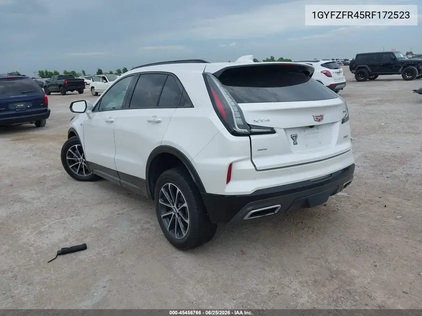 2024 Cadillac Xt4 Awd Sport VIN: 1GYFZFR45RF172523 Lot: 45456766