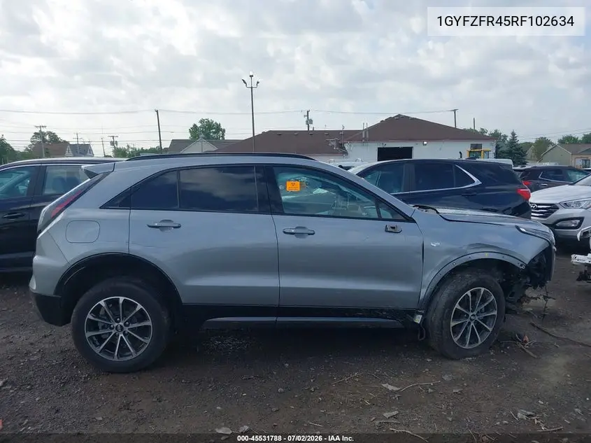 2024 Cadillac Xt4 Sport VIN: 1GYFZFR45RF102634 Lot: 45531788