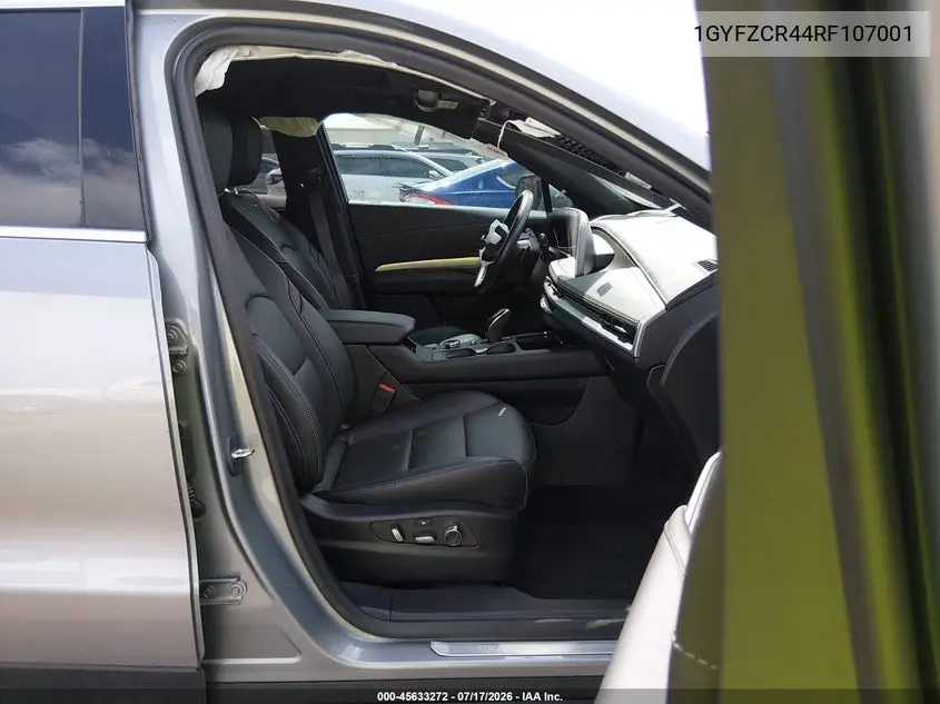 2024 Cadillac Xt4 Fwd Premium Luxury VIN: 1GYFZCR44RF107001 Lot: 45633272