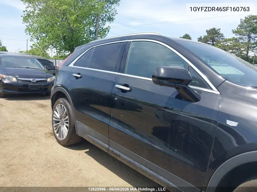 2025 Cadillac Xt4 Premium Luxury VIN: 1GYFZDR46SF160763 Lot: 12625996
