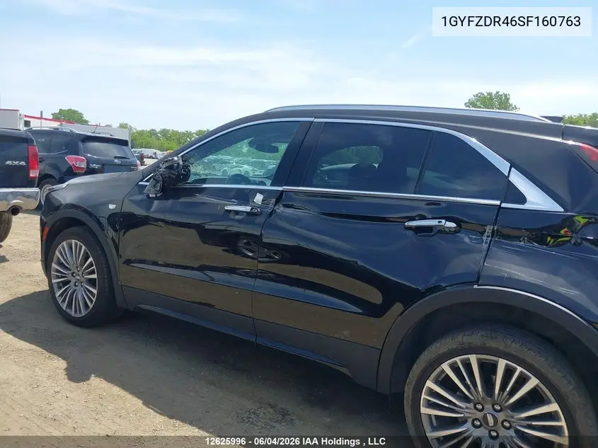 2025 Cadillac Xt4 Premium Luxury VIN: 1GYFZDR46SF160763 Lot: 12625996