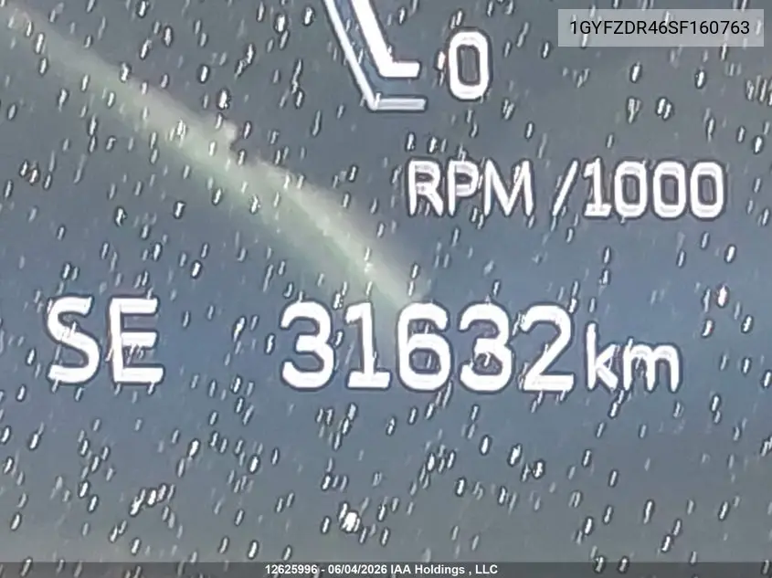 2025 Cadillac Xt4 Premium Luxury VIN: 1GYFZDR46SF160763 Lot: 12625996
