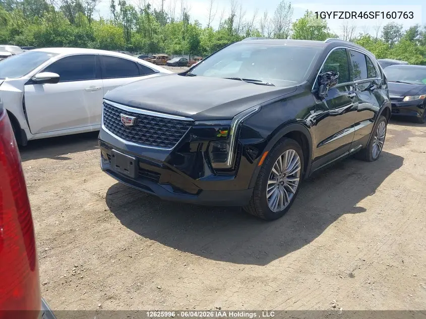 2025 Cadillac Xt4 Premium Luxury VIN: 1GYFZDR46SF160763 Lot: 12625996