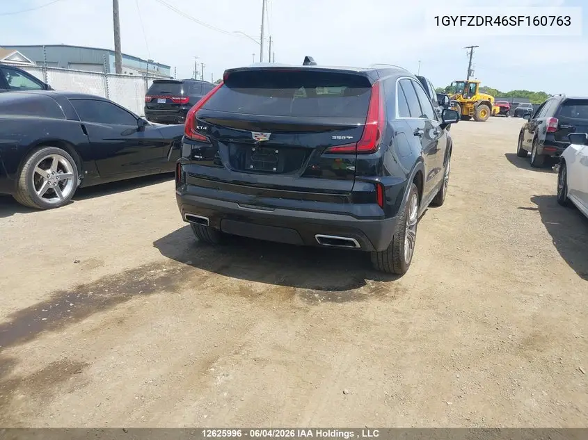 2025 Cadillac Xt4 Premium Luxury VIN: 1GYFZDR46SF160763 Lot: 12625996