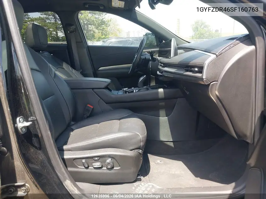 2025 Cadillac Xt4 Premium Luxury VIN: 1GYFZDR46SF160763 Lot: 12625996
