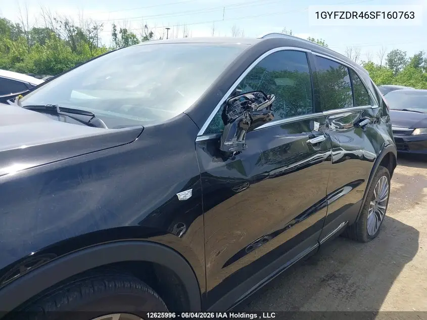2025 Cadillac Xt4 Premium Luxury VIN: 1GYFZDR46SF160763 Lot: 12625996