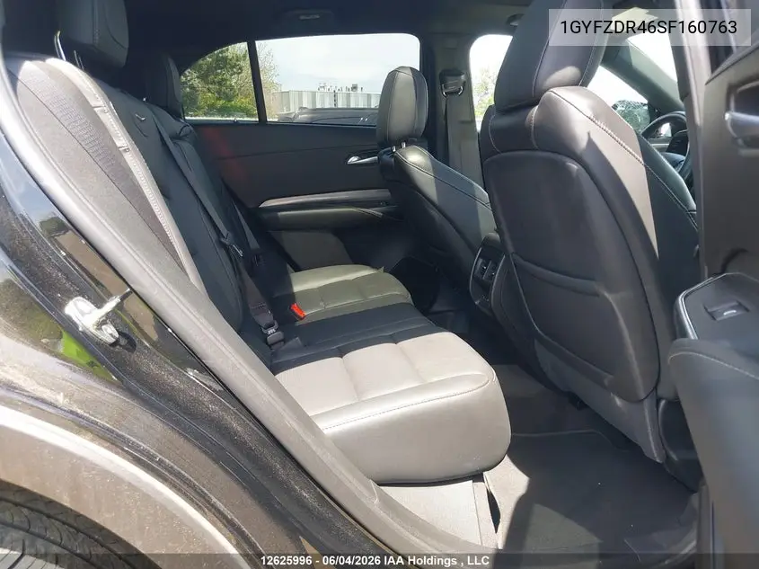 2025 Cadillac Xt4 Premium Luxury VIN: 1GYFZDR46SF160763 Lot: 12625996