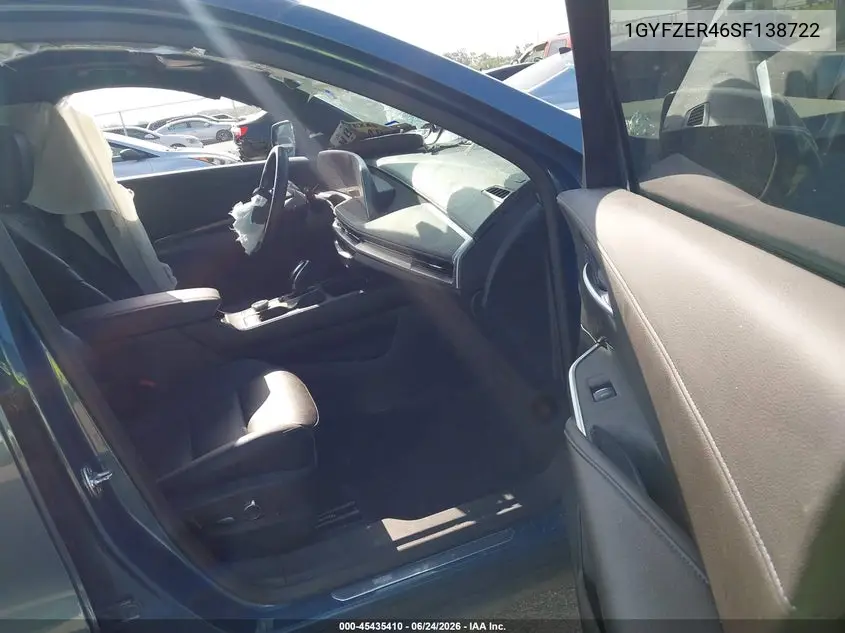 2025 Cadillac Xt4 Fwd Sport VIN: 1GYFZER46SF138722 Lot: 45435410