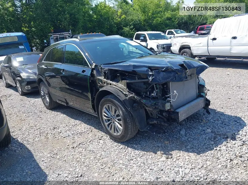 2025 Cadillac Xt4 Awd Premium Luxury VIN: 1GYFZDR48SF130843 Lot: 45465658