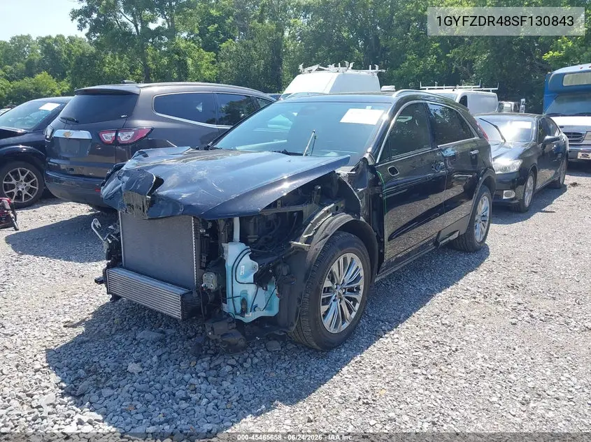 2025 Cadillac Xt4 Awd Premium Luxury VIN: 1GYFZDR48SF130843 Lot: 45465658