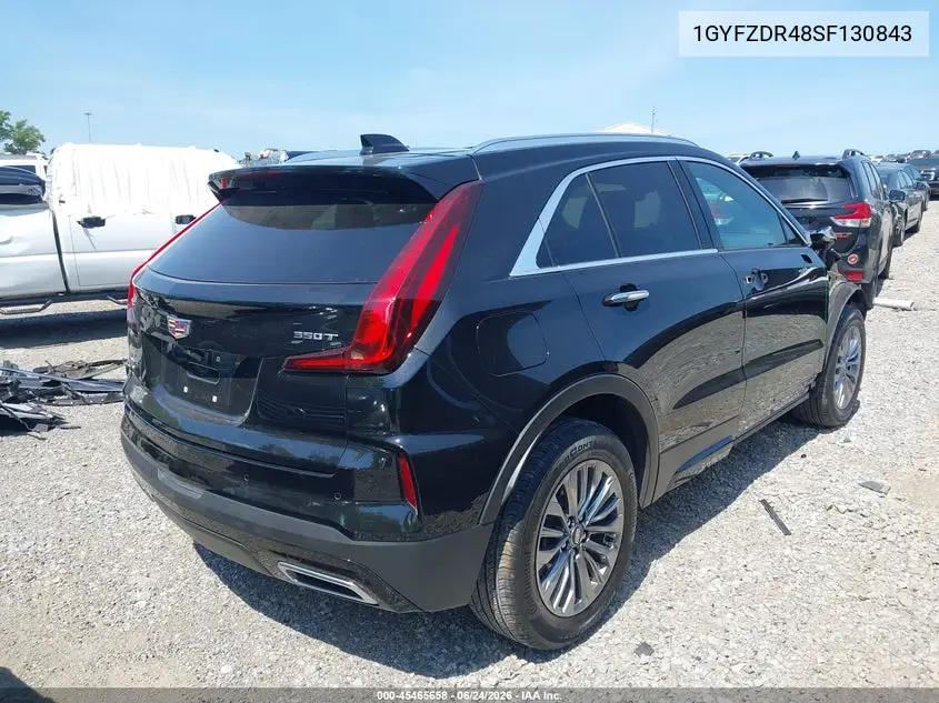 2025 Cadillac Xt4 Awd Premium Luxury VIN: 1GYFZDR48SF130843 Lot: 45465658