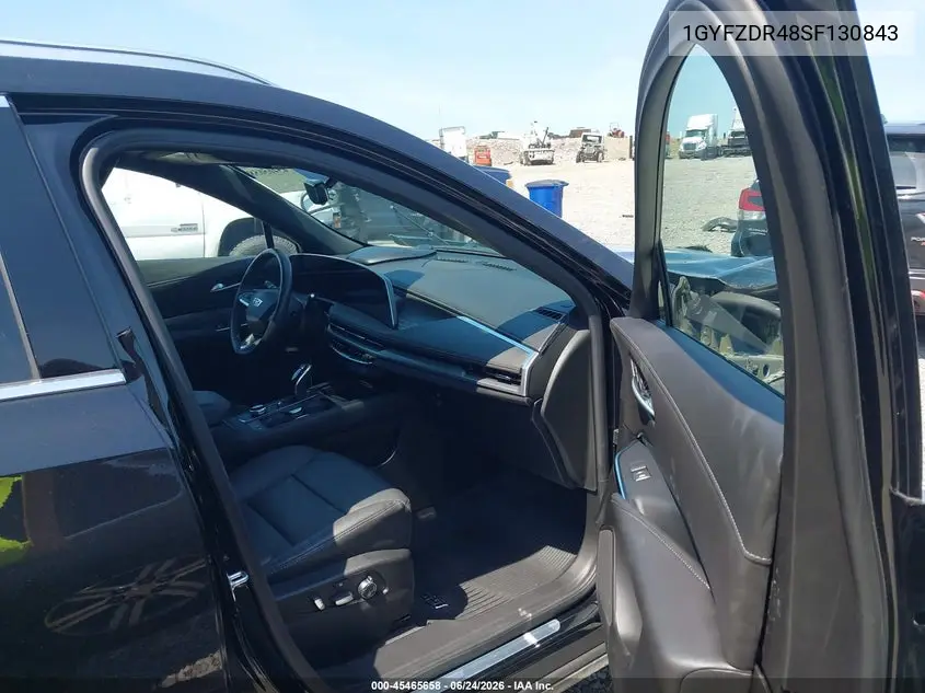2025 Cadillac Xt4 Awd Premium Luxury VIN: 1GYFZDR48SF130843 Lot: 45465658