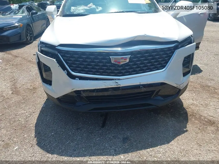 2025 Cadillac Xt4 Awd Premium Luxury VIN: 1GYFZDR40SF105080 Lot: 45568372