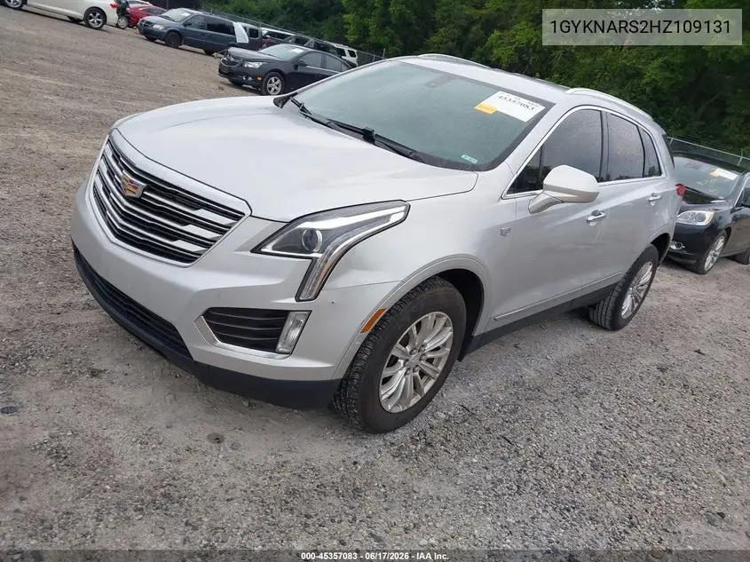 2017 Cadillac Xt5 Standard VIN: 1GYKNARS2HZ109131 Lot: 45357083